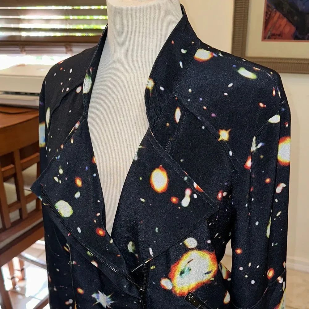 NWT MADE for IMPULSE Galaxy Print Jacket Size XL
